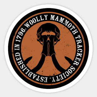 Mammoth Society Sticker